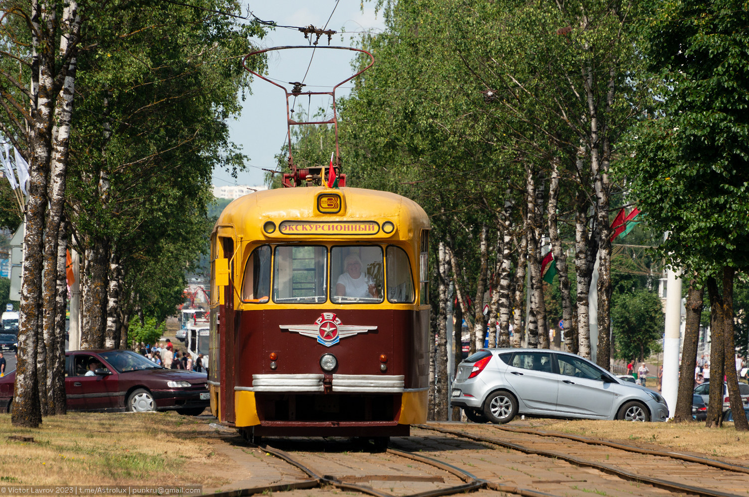 Витебск, РВЗ-6М2 № 418; Витебск — Парад в честь 125-летнего юбилея трамвая в Витебске