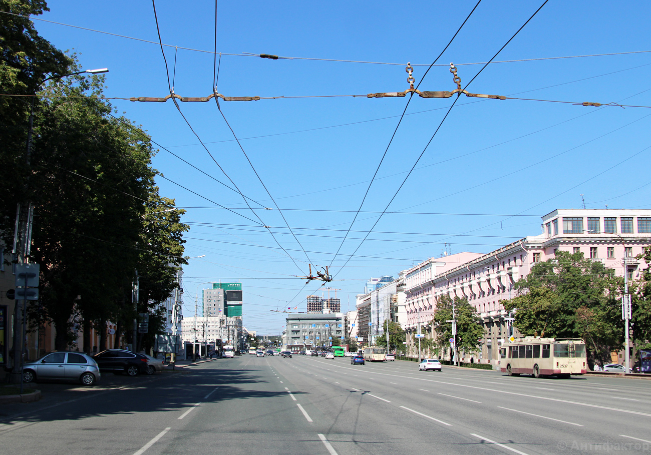 Челябинск — Троллейбусные линии