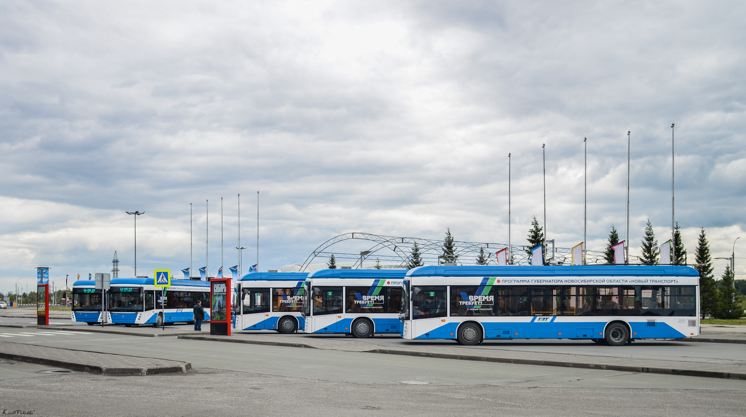 Новосибирск — Новые троллейбусы