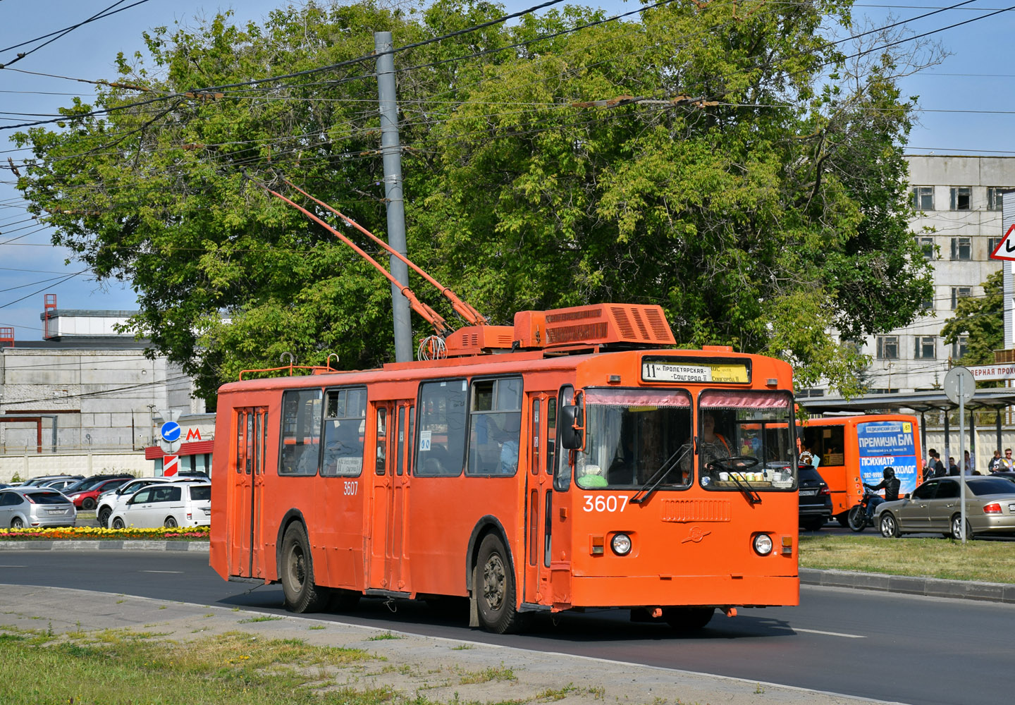 Нижний Новгород, Нижтролл (ЗиУ-682Г) № 3607