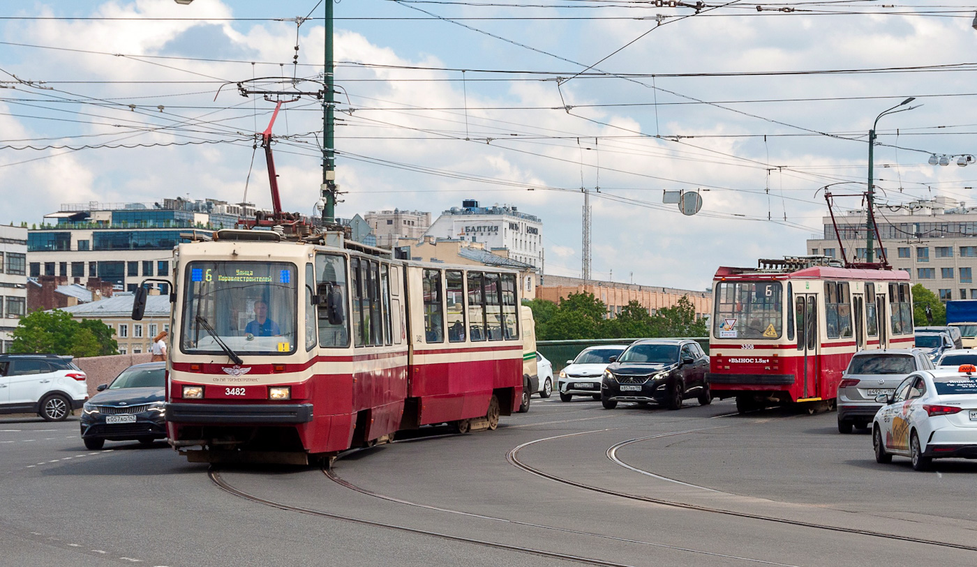 Санкт-Петербург, ЛВС-86К № 3482