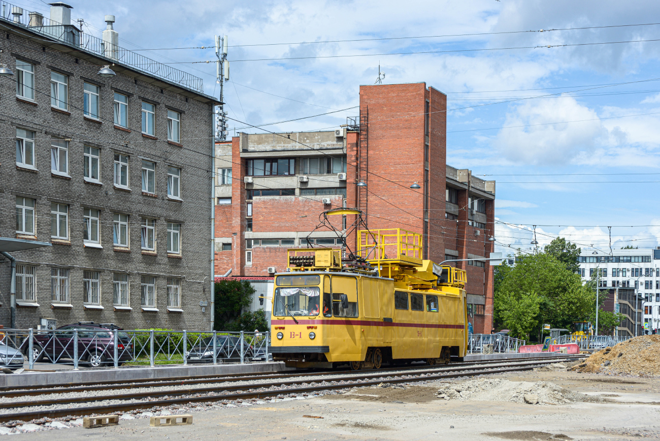 Saint-Petersburg, TS-7A č. В-1; Saint-Petersburg — Track repairs