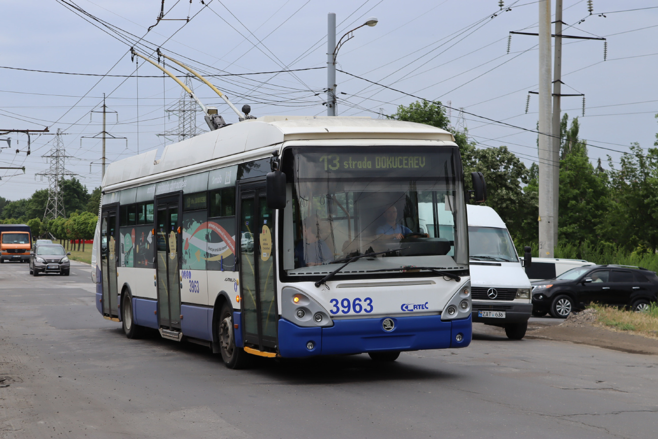 Кишинёв, Škoda 24Tr Irisbus Citelis № 3963