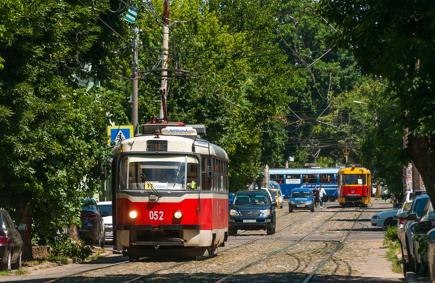 Краснодар, Tatra T3SU КВР МРПС № 052; Краснодар — Трамвайные линии