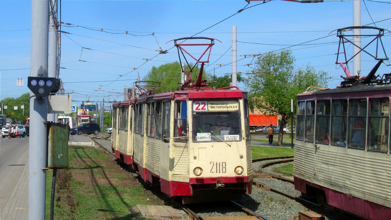 Челябинск, 71-605 (КТМ-5М3) № 2118