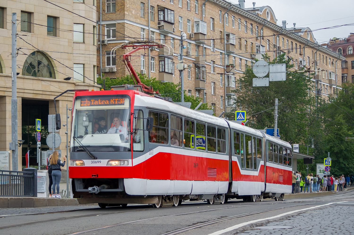 Москва, Tatra KT3R № 30699; Москва — День Московского транспорта 8 июля 2023