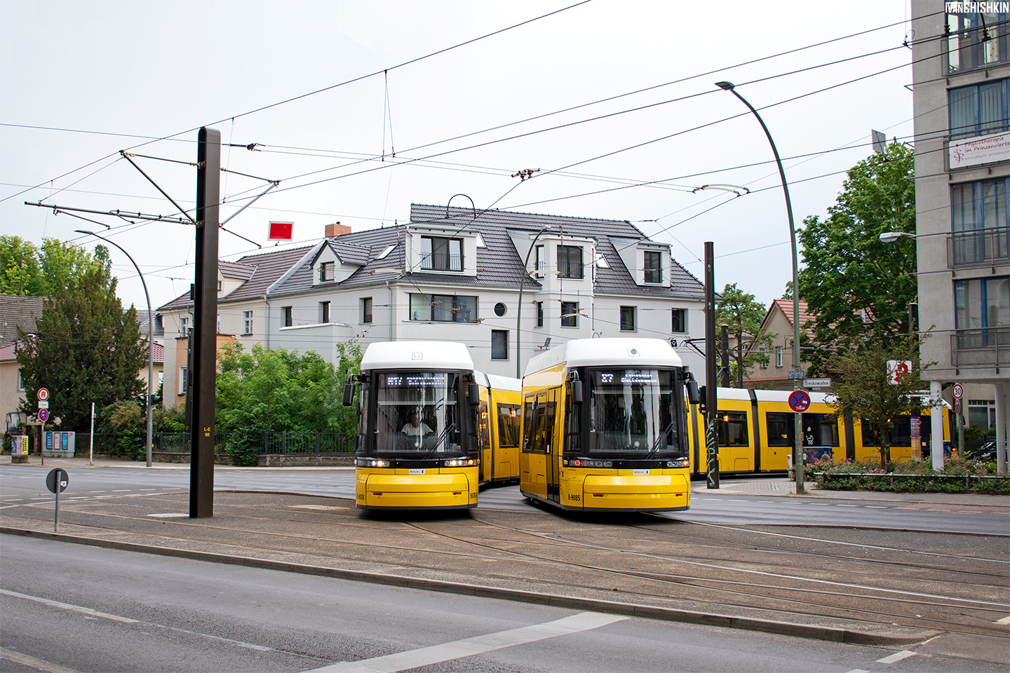 Берлин, Bombardier Flexity Berlin (GT8-08ZR/F8Z) № 9078; Берлин — Разные фотографии