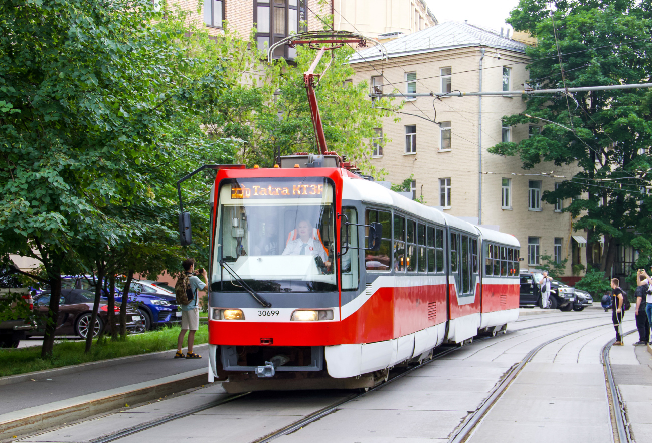 Москва, Tatra KT3R № 30699; Москва — День Московского транспорта 8 июля 2023