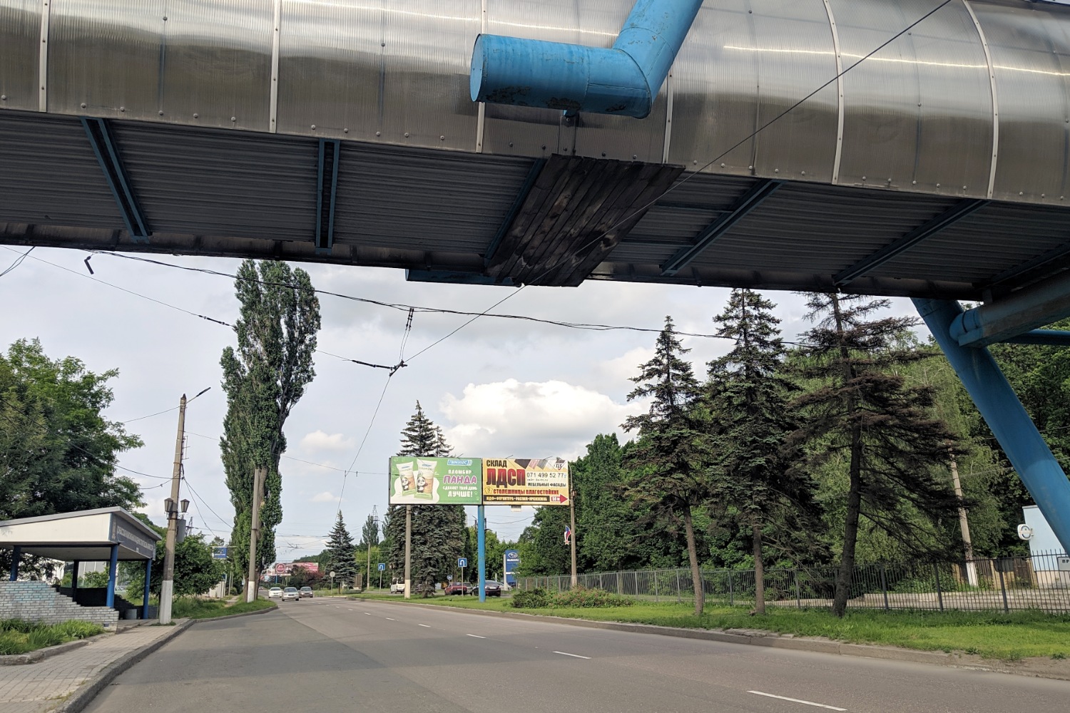 Makiivka — Abandoned trolleybus lines; Makiivka — Miscellaneous photos