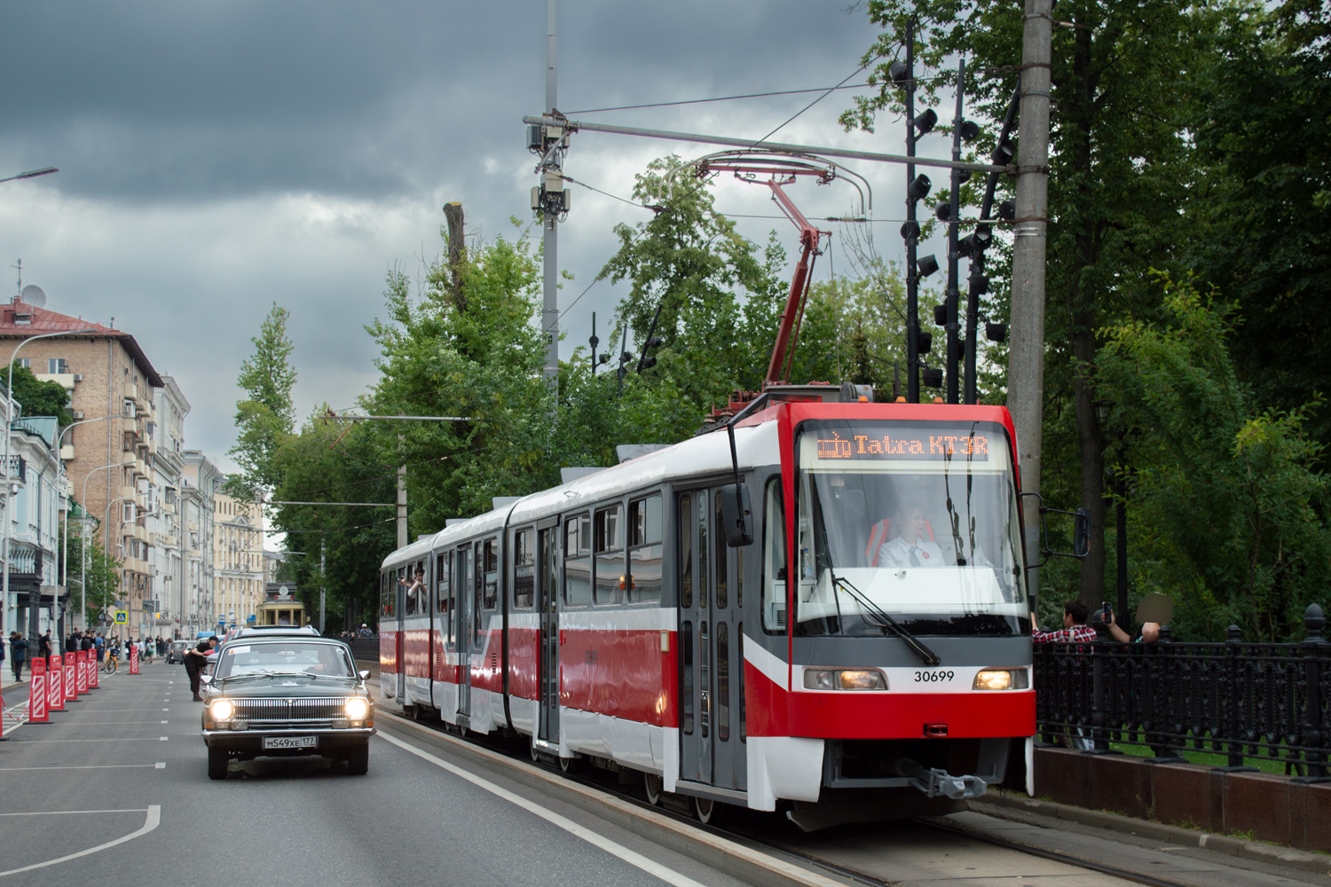Moscow, Tatra KT3R № 30699; Moscow — Moscow Transport Day on 8 July 2023