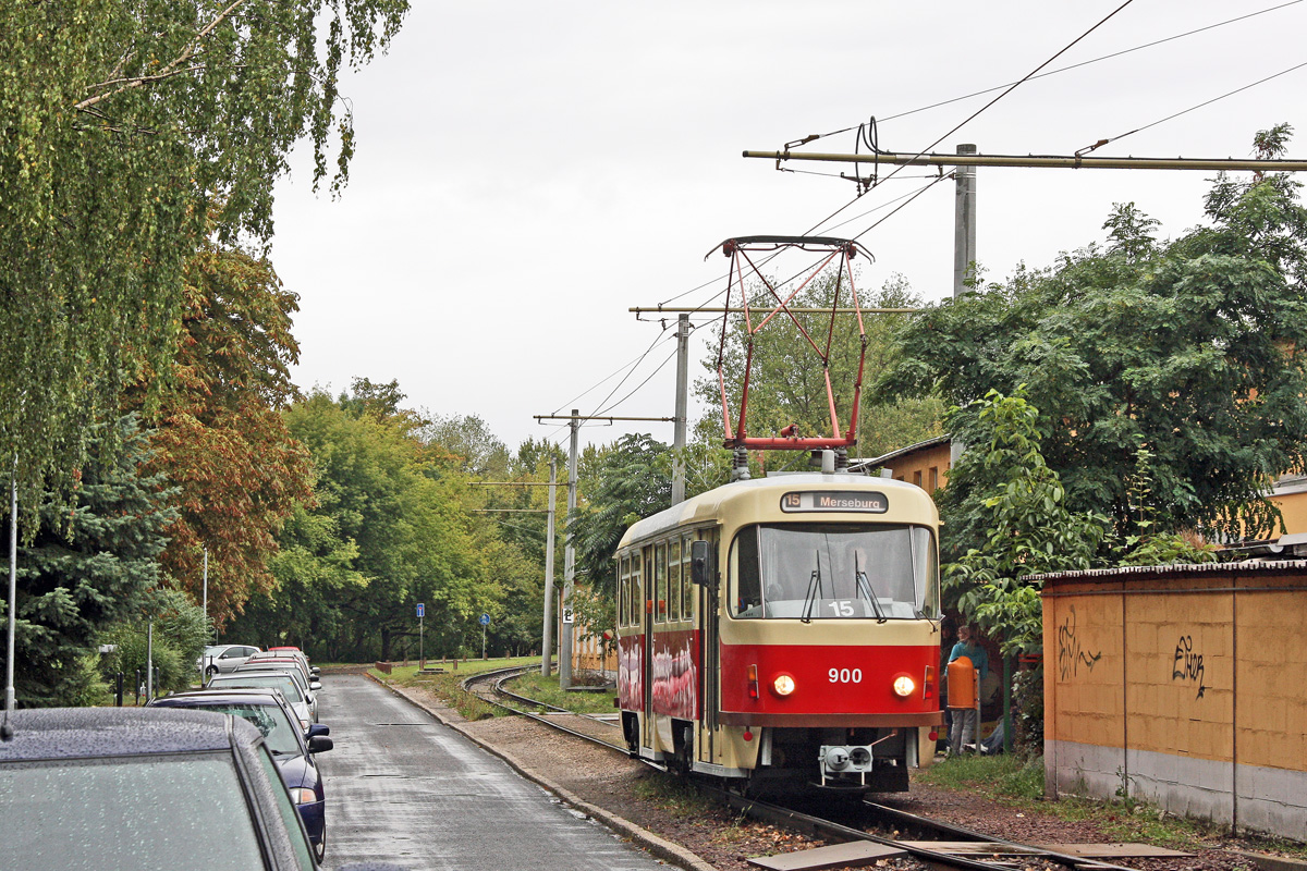 Галле, Tatra T4D-Z № 900; Галле — Anniversary: 40 years of tramcars Tatra T4D in Halle (13.09.2009) • Jubiläum: 40 Jahre Tatra-Wagen in Halle (13.09.2009)