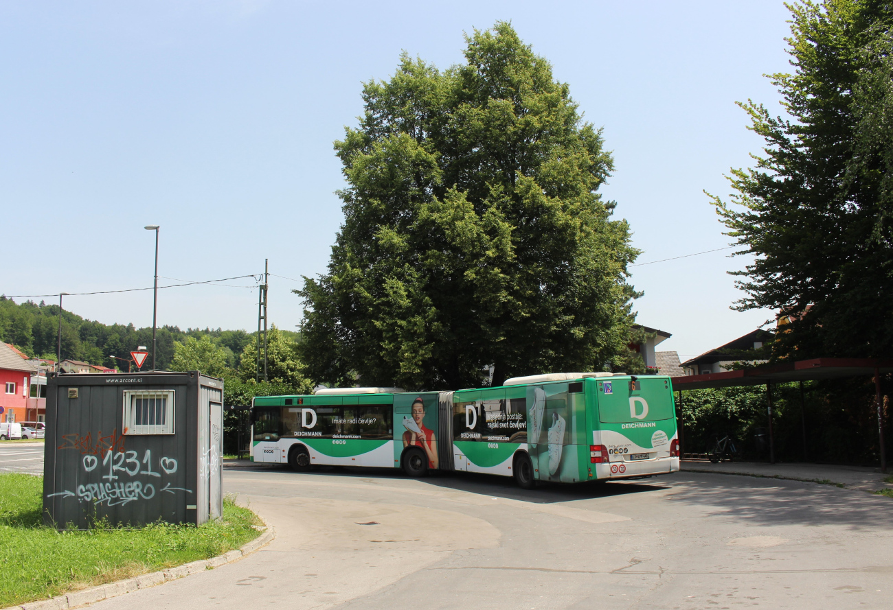 Любляна — Остатки троллейбусной инфраструктуры