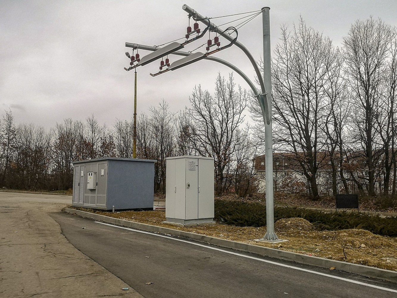 加布羅沃 — Electric bus transport — Charging stations