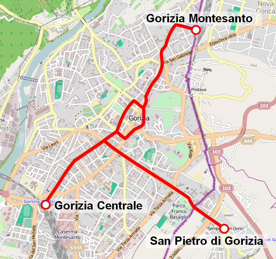 Gorizia — Maps