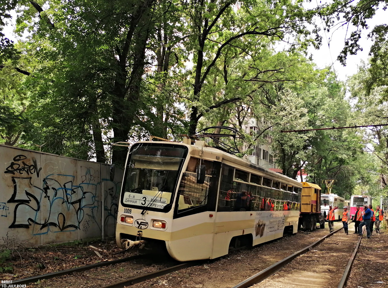 Саратов, 71-619КТ № 1009; Саратов — Происшествия