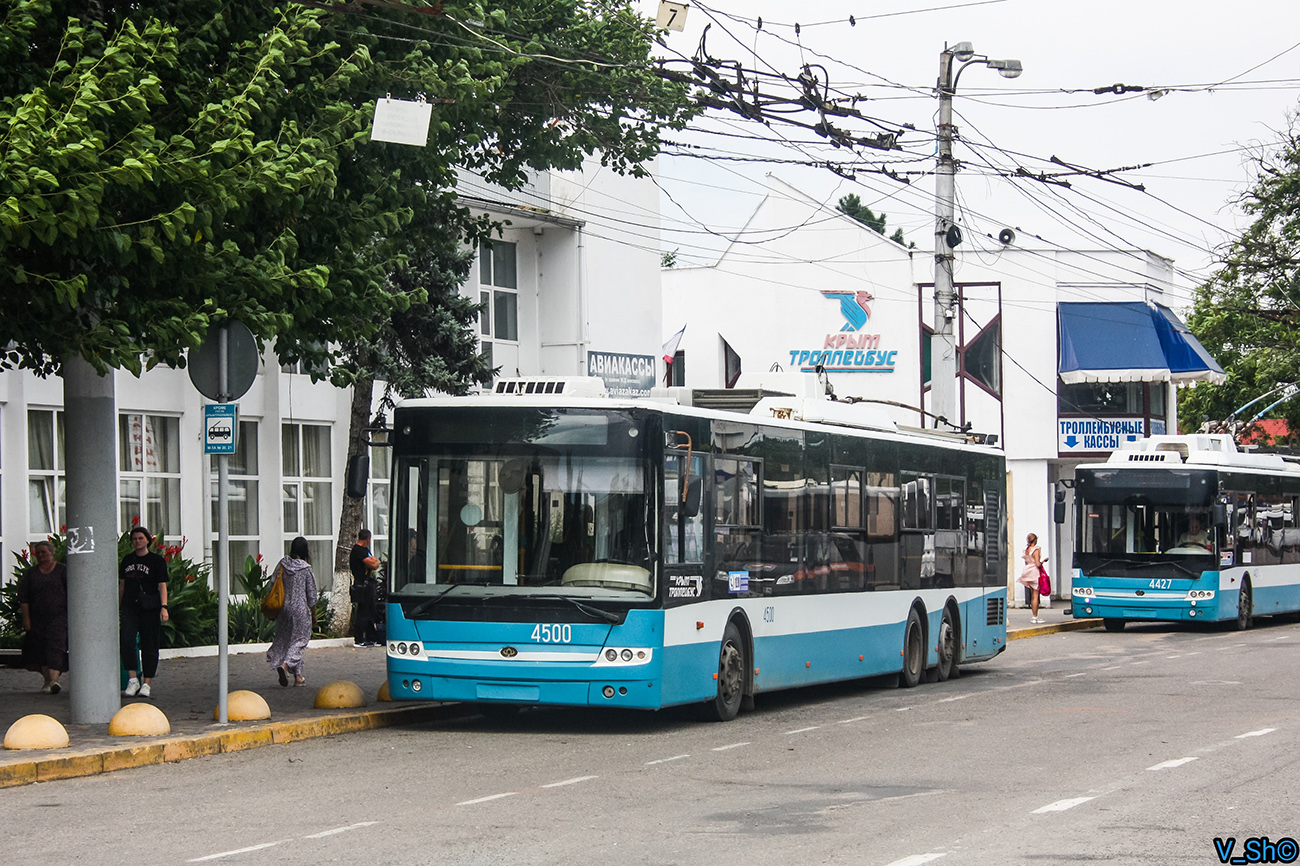 Crimean trolleybus, Bogdan T80110 # 4500
