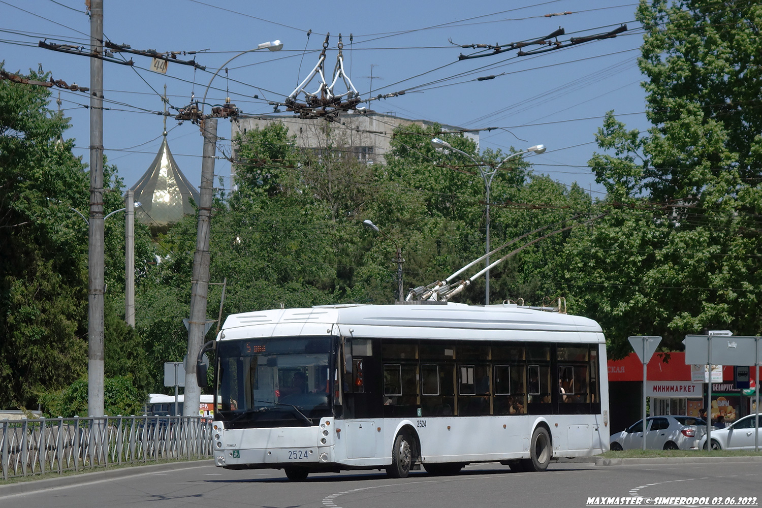 Крымский троллейбус, Тролза-5265.02 «Мегаполис» № 2524