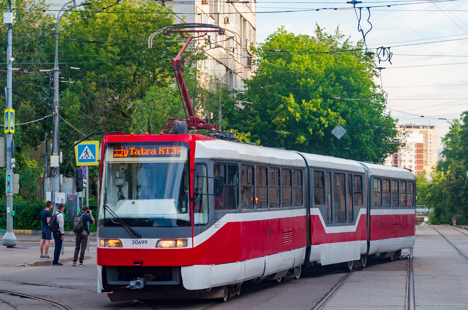 Москва, Tatra KT3R № 30699; Москва — День Московского транспорта 8 июля 2023