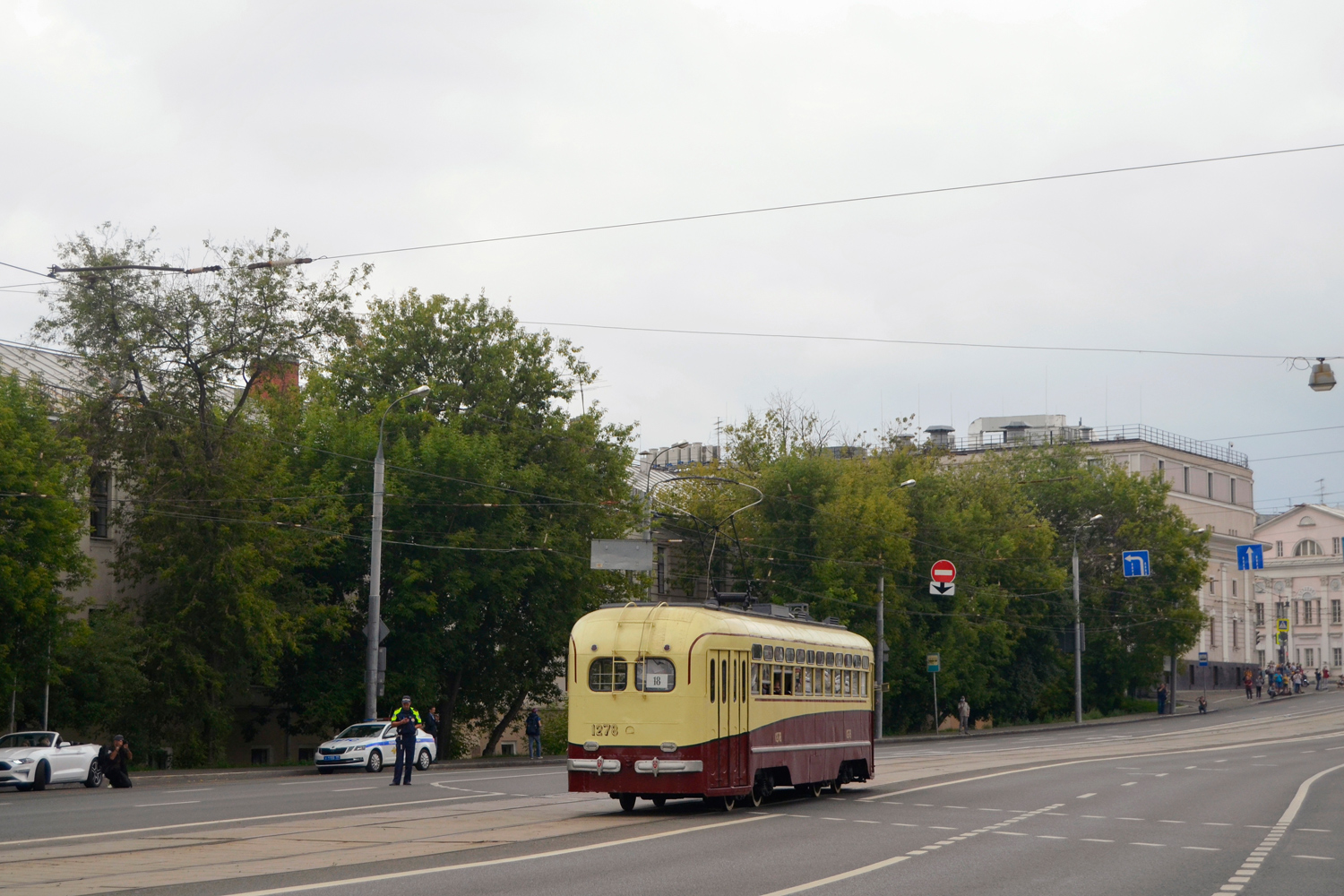 Moscow, MTV-82 # 1278; Moscow — Moscow Transport Day on 8 July 2023