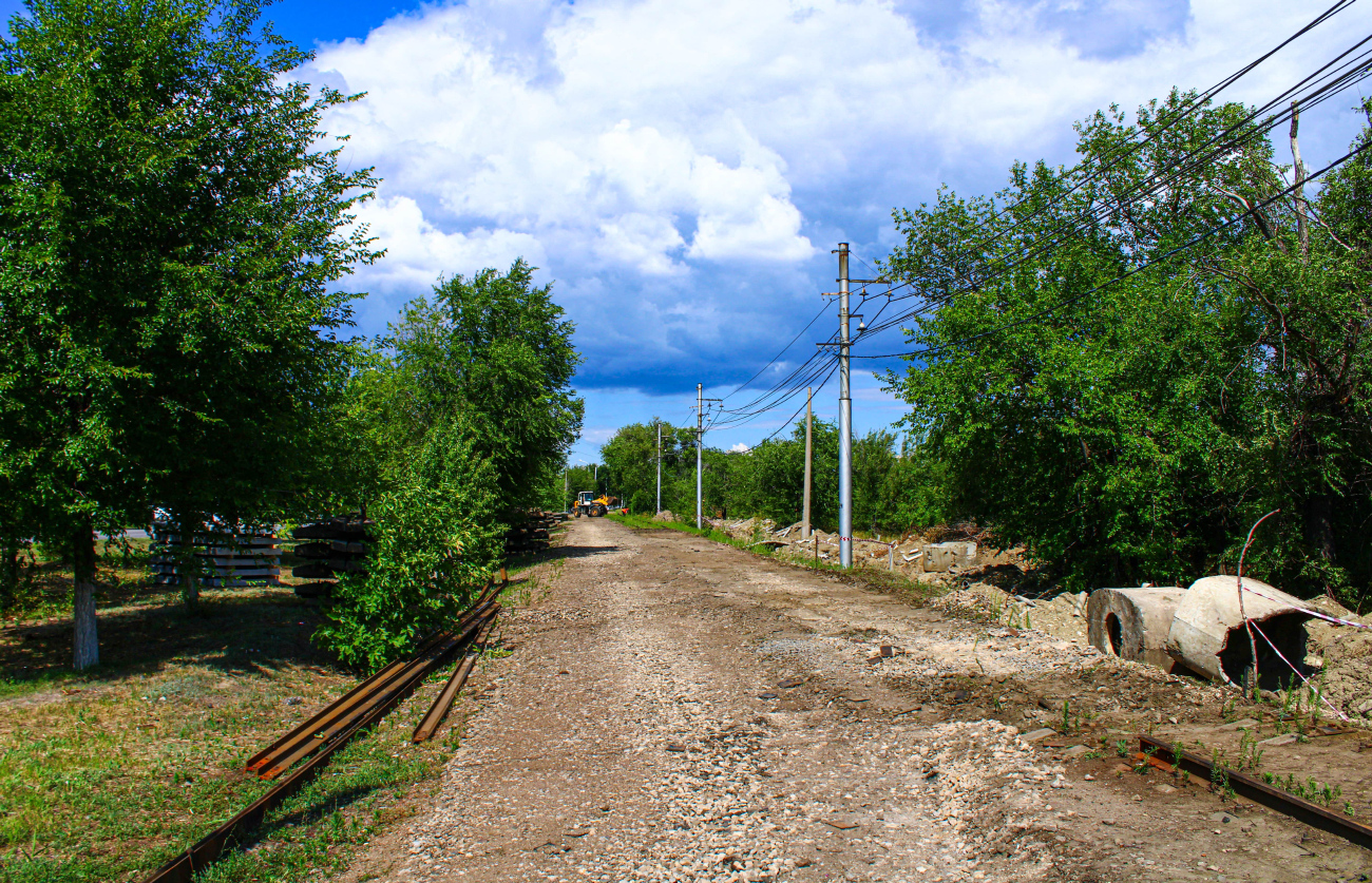 Volgograd — Reconstructions; Volgograd — Tram lines: [5] Fifth depot — Tram rapid transit