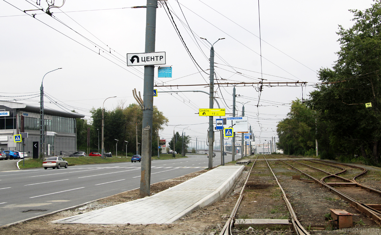 Челябинск — Трамвайные линии