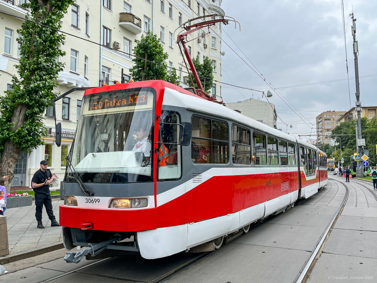 Moscow, Tatra KT3R # 30699; Moscow — Moscow Transport Day on 8 July 2023