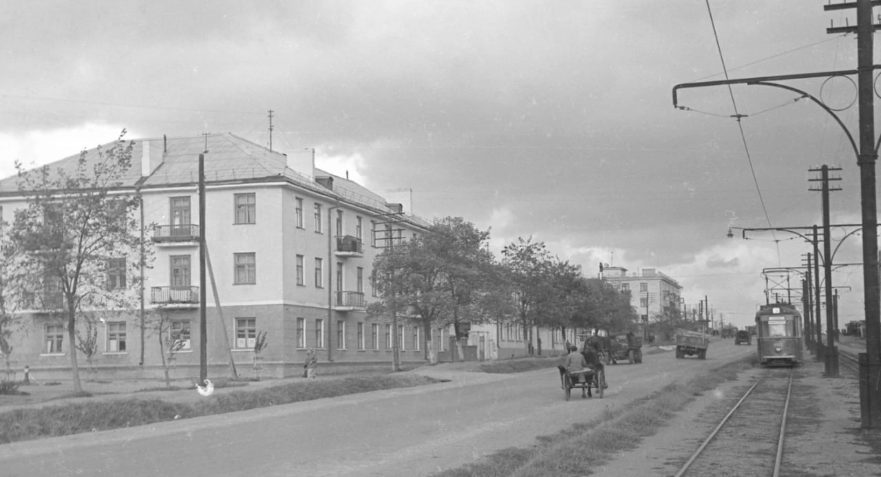 Symferopol, Gotha T57 Nr 153; Symferopol — Old photos; Symferopol — Tramway — Lines and Infrastructure