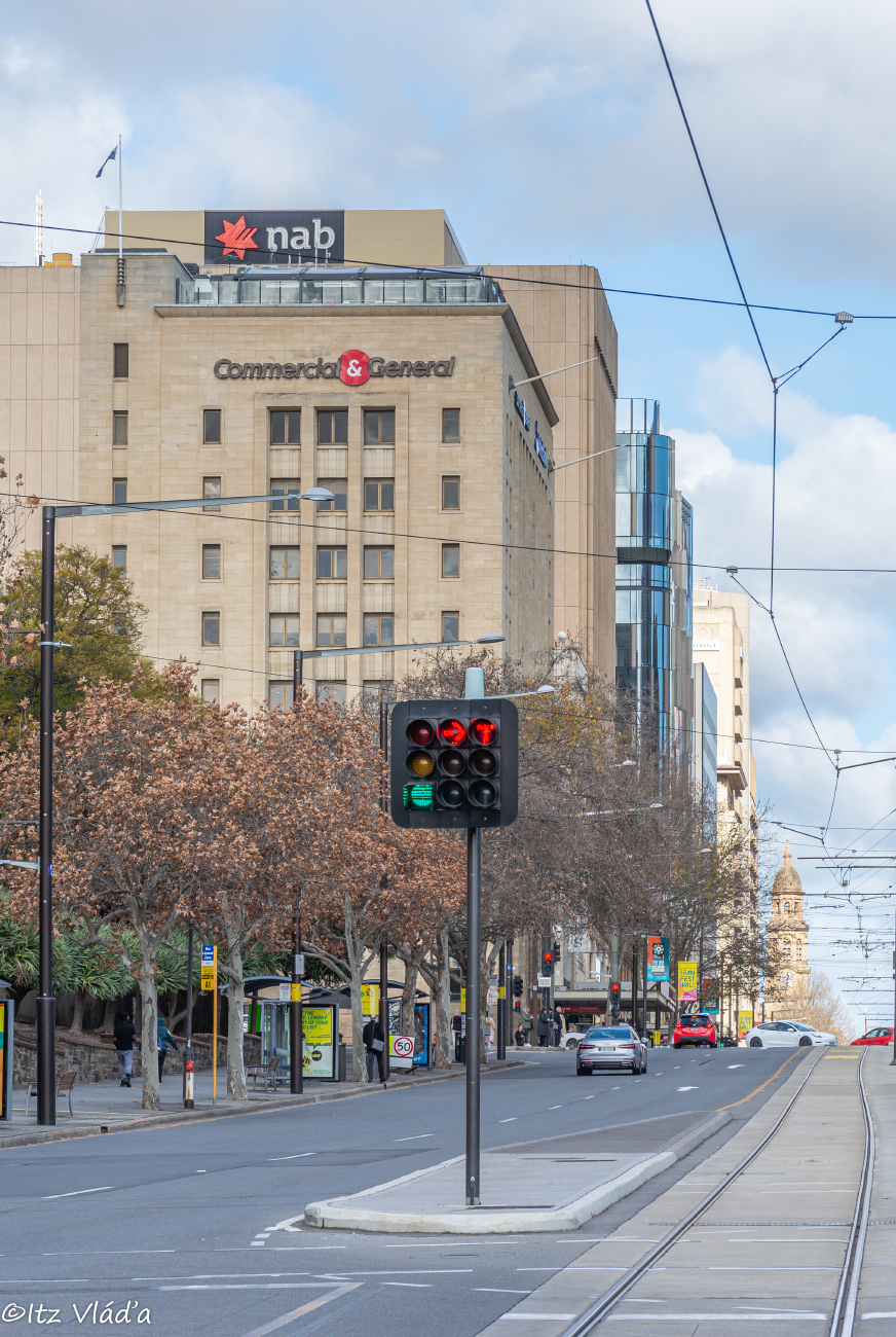 Аделаида — Разные фотографии; Аделаида — Трамвайные линии и инфраструктура