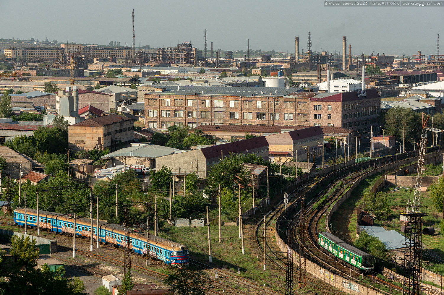 Ереван — Метрополитен — Станции, линии и инфраструктура