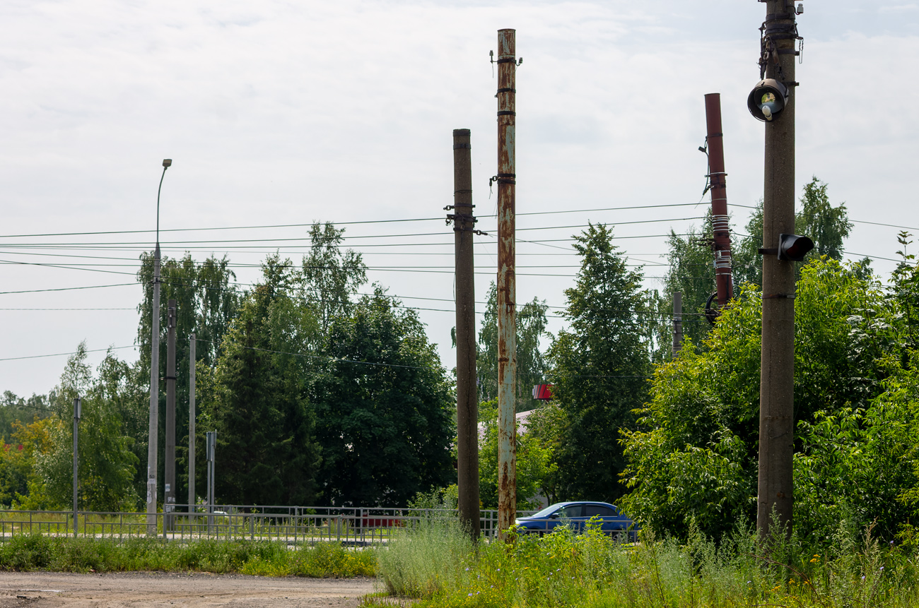 Дзержинск — Закрытие трамвайного движения; Дзержинск — Трамвайные линии