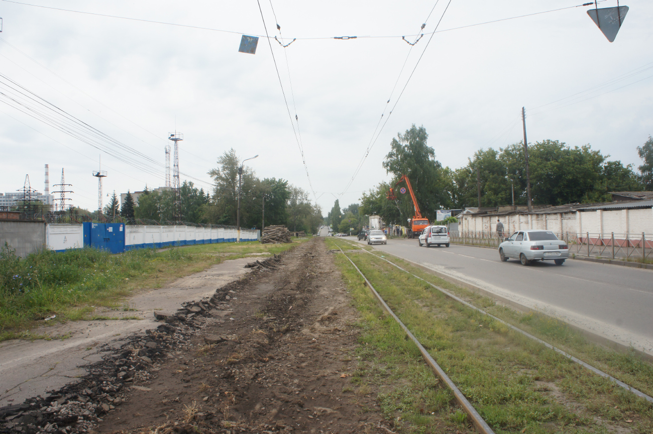 Курск — Реконструкция трамвайной сети — 2023-2024