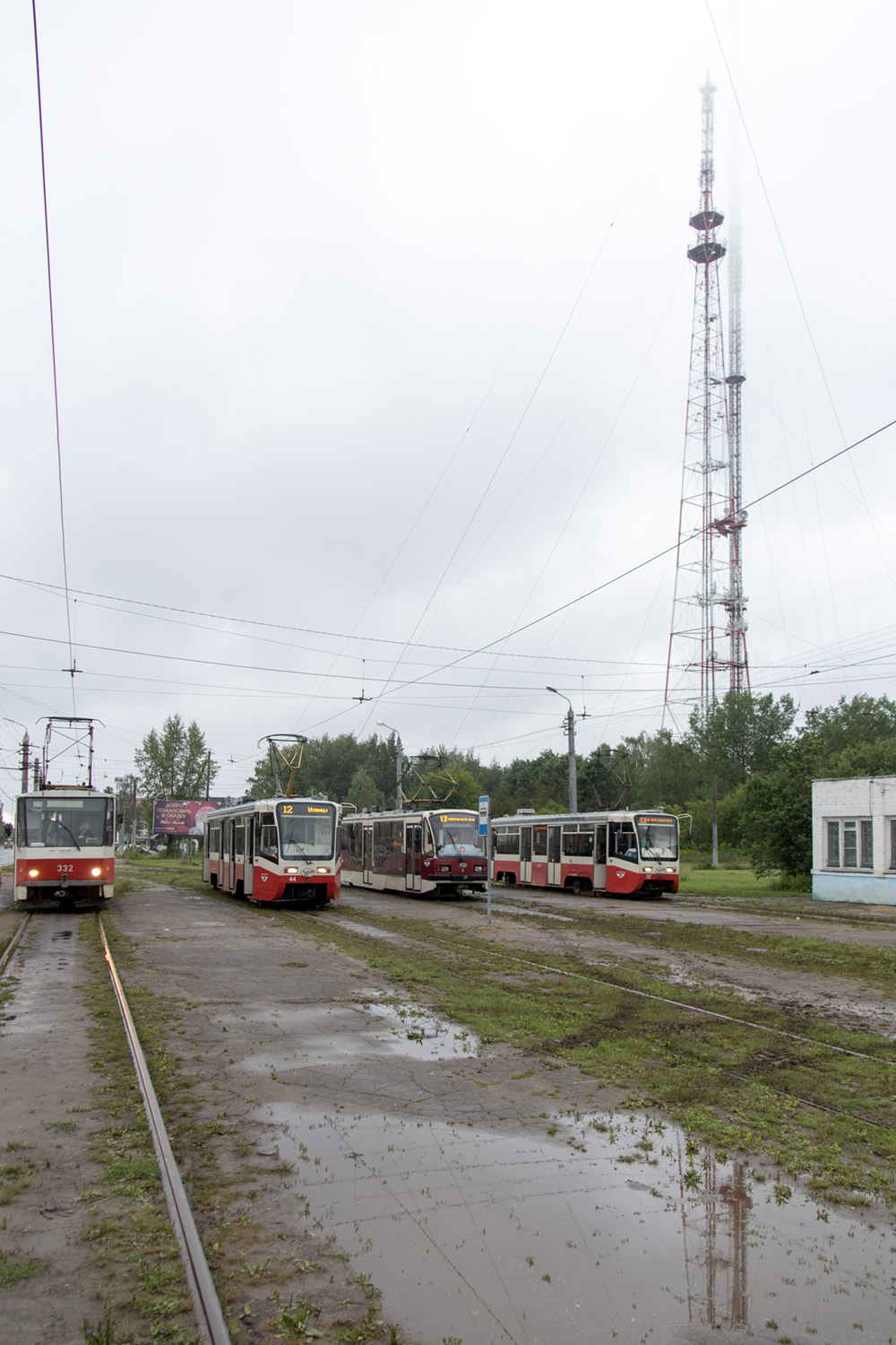 Тула, Tatra T6B5SU № 332; Тула, 71-619КТ № 44; Тула — Заказная поездка 29 июля 2023; Тула — Разные фотографии