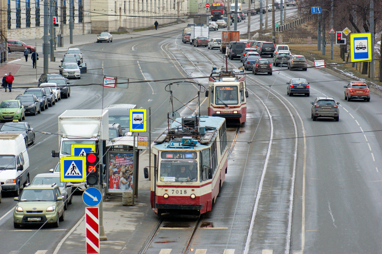 Санкт-Петербург, ЛВС-86К № 7018