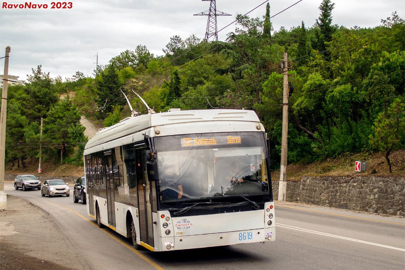 Крымский троллейбус, Тролза-5265.05 «Мегаполис» № 8619