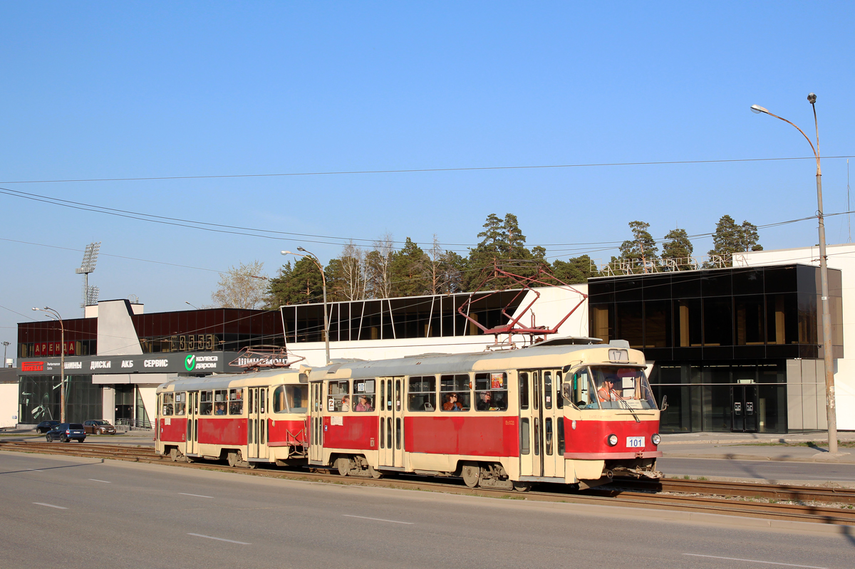 Yekaterinburg, Tatra T3SU (2-door) Nr 101