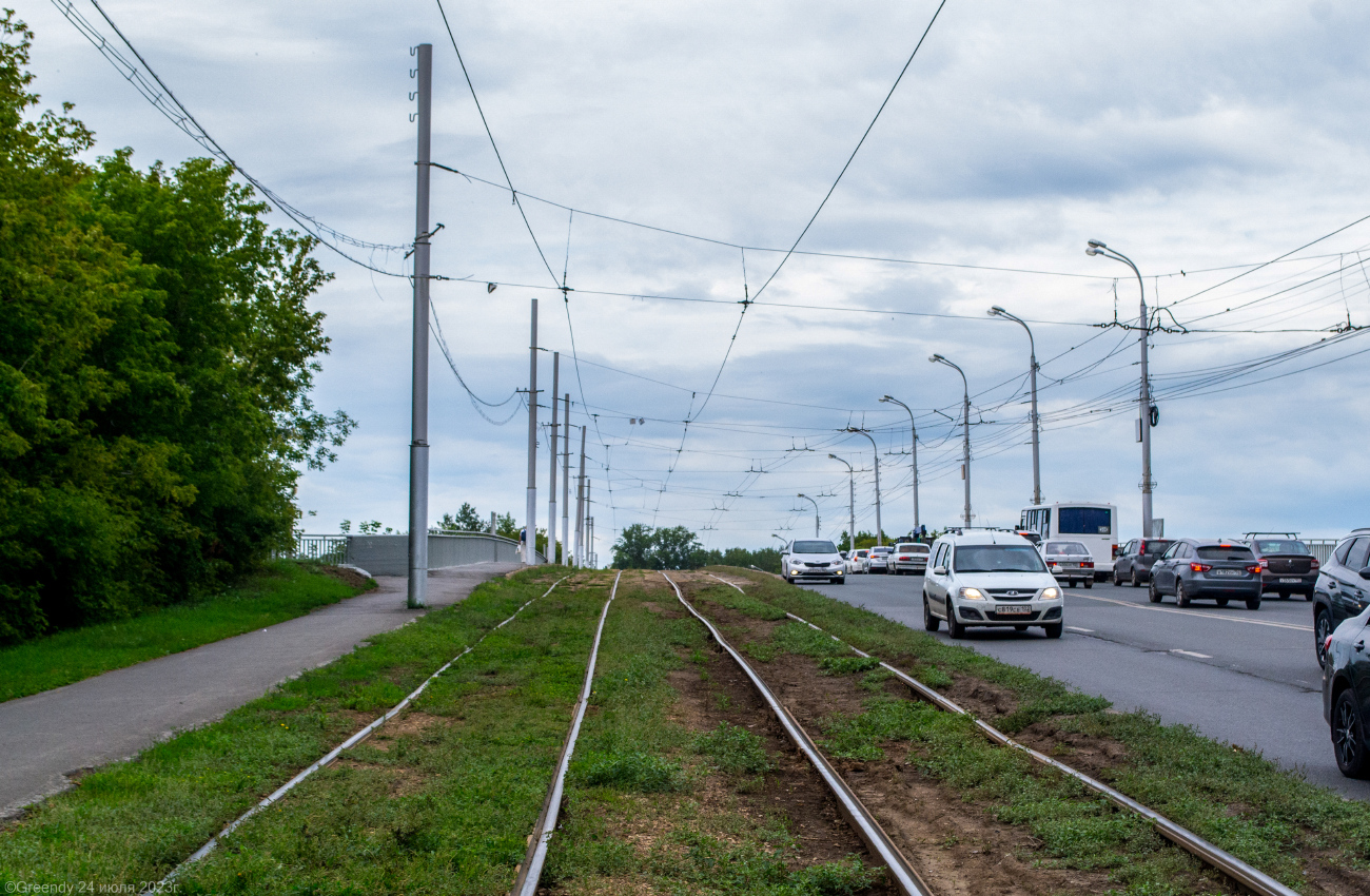 Уфа — Трамвайная сеть — север; Уфа — Троллейбусная сеть — север