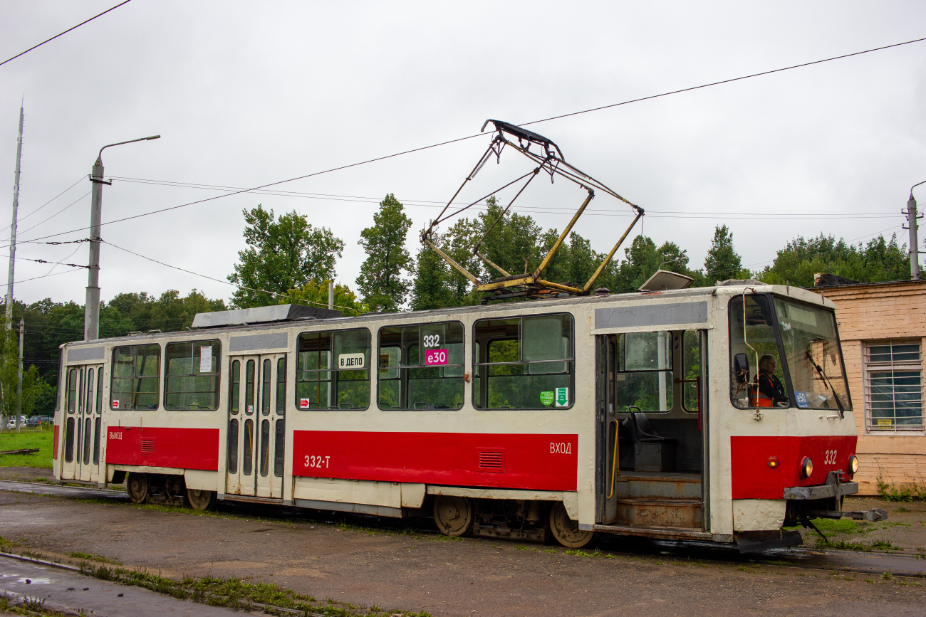 Тула, Tatra T6B5SU № 332; Тула — Заказная поездка 29 июля 2023