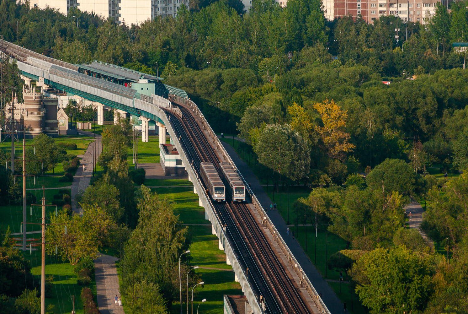 Москва — Метрополитен — [12] Бутовская линия