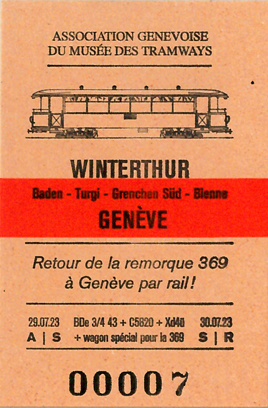 Genf — Tickets