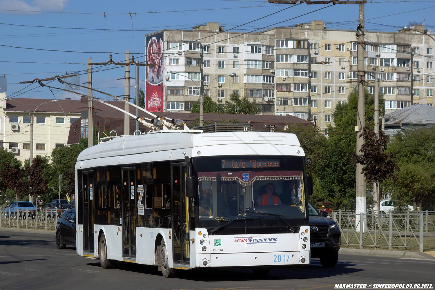 Крымский троллейбус, Тролза-5265.03 «Мегаполис» № 2817