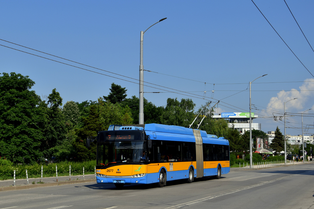 София, Škoda 27Tr Solaris III № 2677