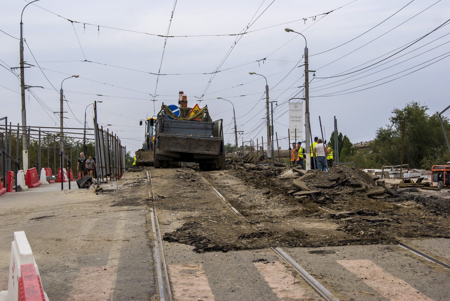 Volgograd — Reconstructions; Volgograd — Tram lines: [3] Third depot