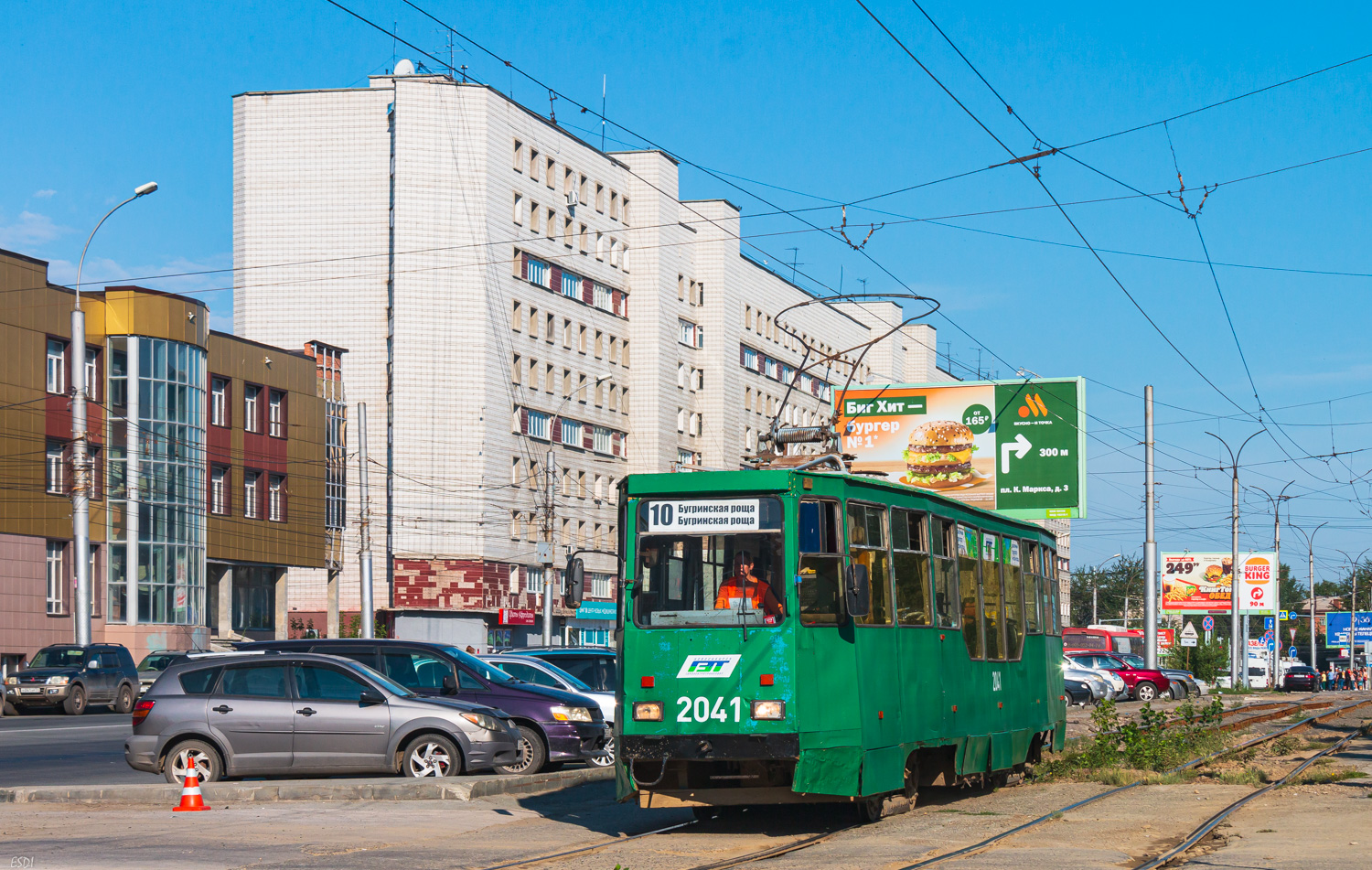 18 трамвай новосибирск маршрут