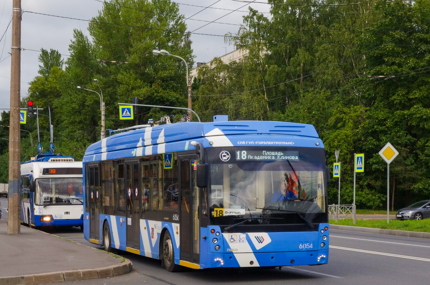 Санкт-Петербург, Тролза-5265.08 «Мегаполис» № 6054