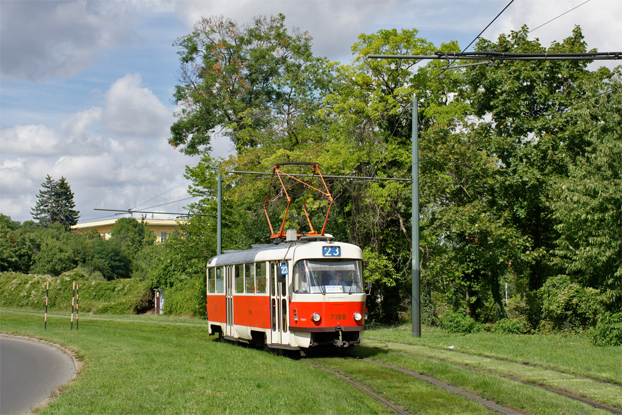 Прага, Tatra T3SUCS № 7188