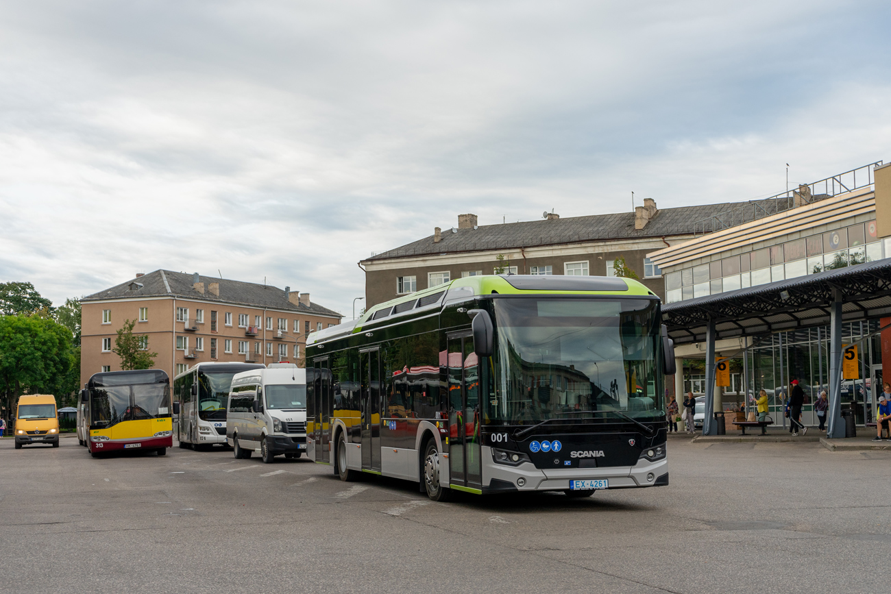 Daugavpils, Scania Citywide II LF BEV — 001