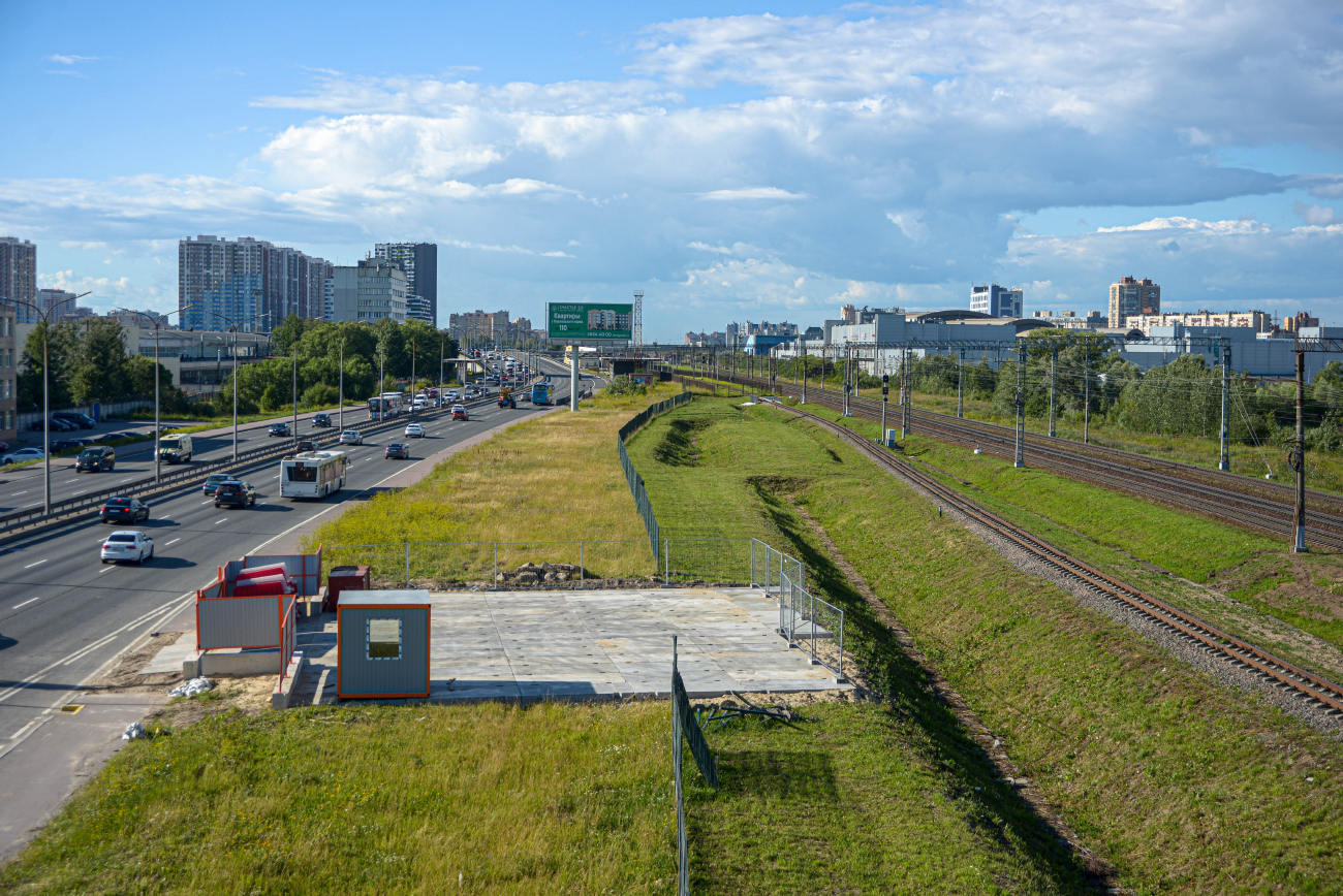 Saint-Petersburg — Construction of a tram system "Slavyanka"; Saint-Petersburg — Tram lines construction