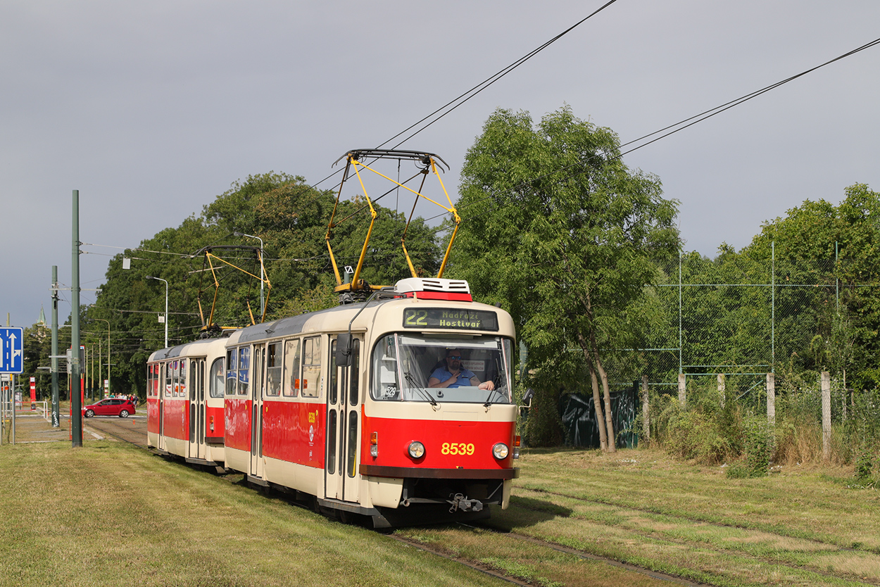 Прага, Tatra T3R.P № 8539
