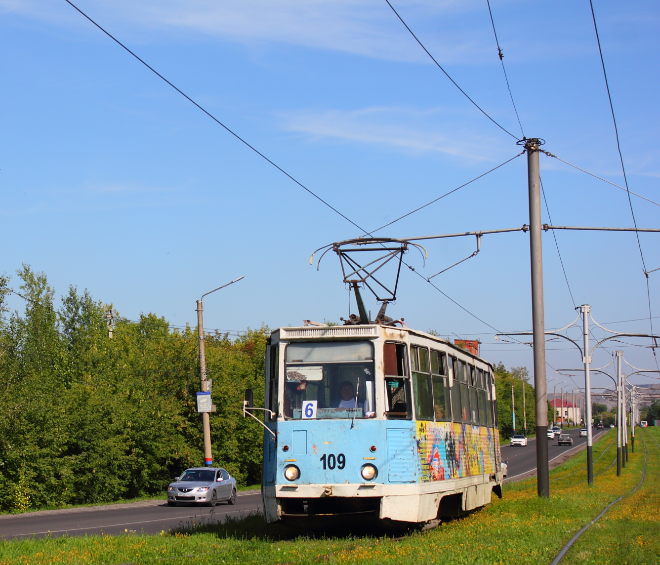 Prokopyevsk, 71-605 (KTM-5M3) nr. 109