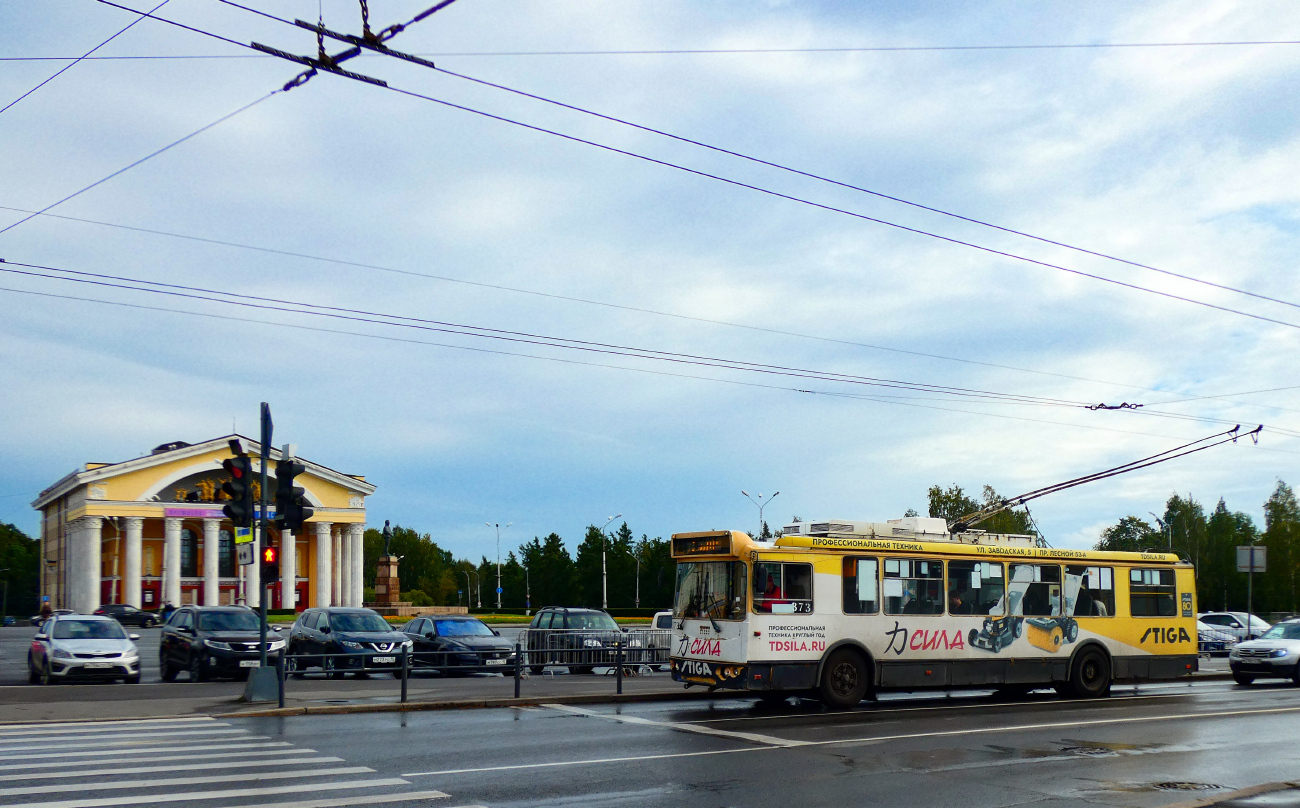 Петрозаводск, ЗиУ-682Г-016.02 (обр. 2013) № 373; Петрозаводск — Троллейбусные линии и инфраструктура